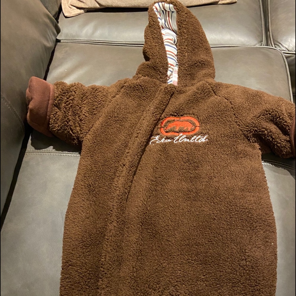 Winter Baby Fleece Romper (18-24) months